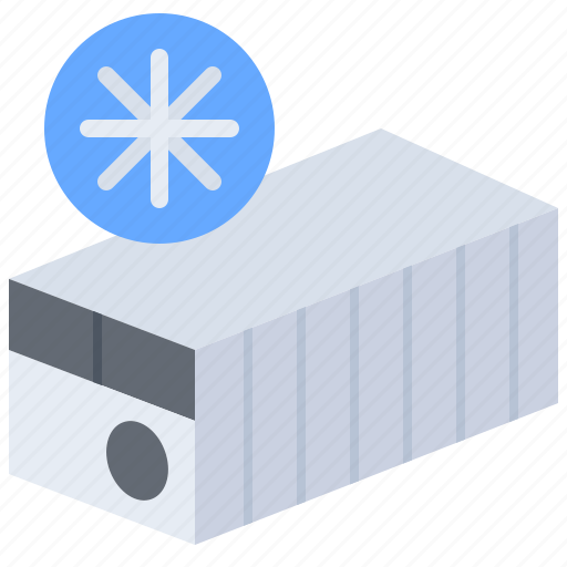 Container, refrigerator, shipping, delivery, logistics icon - Download on Iconfinder