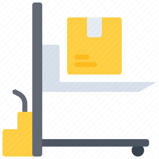 Stacker, box, warehouse, shipping, delivery, logistics icon - Download on Iconfinder