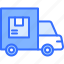 car, truck, box, package, delivery, service, postal 