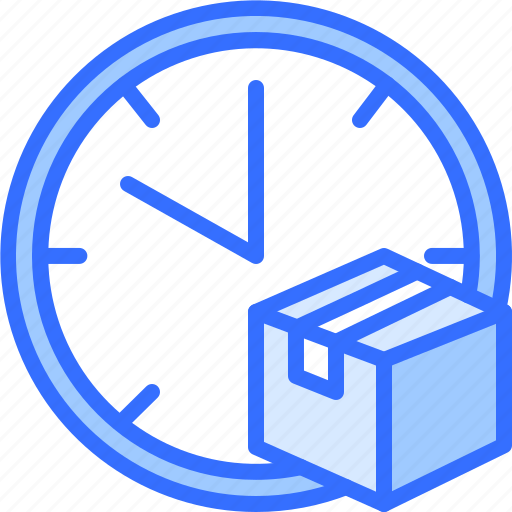 Time, watch, box, duct, tape, package, delivery icon - Download on Iconfinder