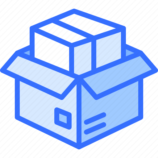 Box, goods, packaging, package, delivery, service, postal icon - Download on Iconfinder