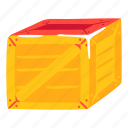 crate, wooden, box, illustration, boxes, sticker