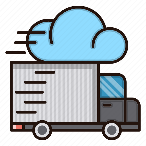 Delivery, fast, logistics, speed, truck icon - Download on Iconfinder