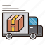 delivery, logistics, shipping, truck, van 