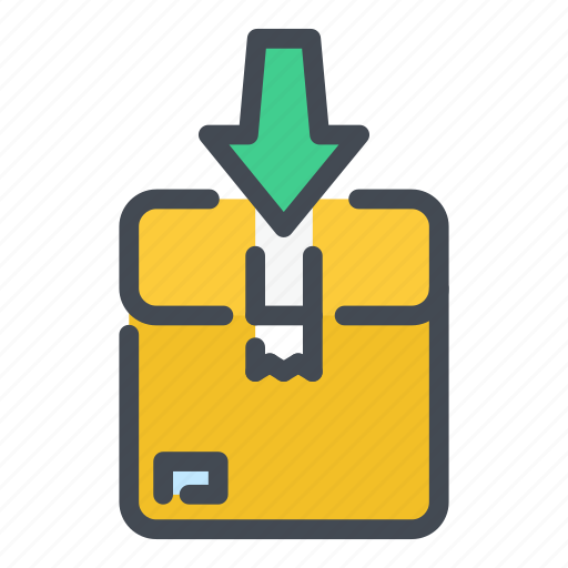 Box, delivery, logistic, package, parcel, receive, shipping icon - Download on Iconfinder
