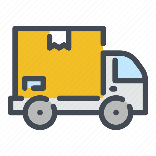 Box, delivery, package, parcel, shipping, truck, van icon - Download on Iconfinder