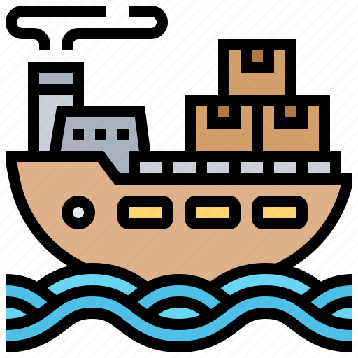Delivery, export, freight, logistics, ship icon - Download on Iconfinder