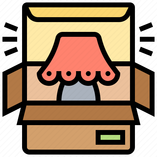 Box, container, package, parcel, product icon - Download on Iconfinder