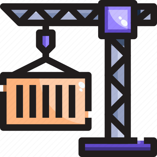 Cargo, crane, delivery, shipping icon - Download on Iconfinder