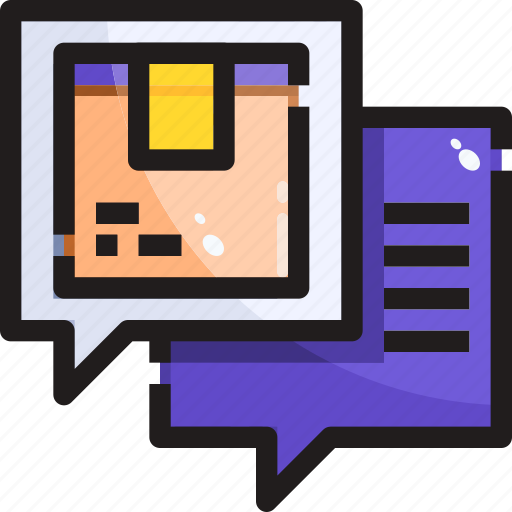 Chatting, delivery, feedback, message, shipping, support icon - Download on Iconfinder