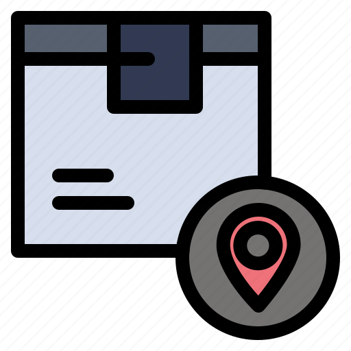 Box, delivery, location, placeholder, product icon - Download on Iconfinder