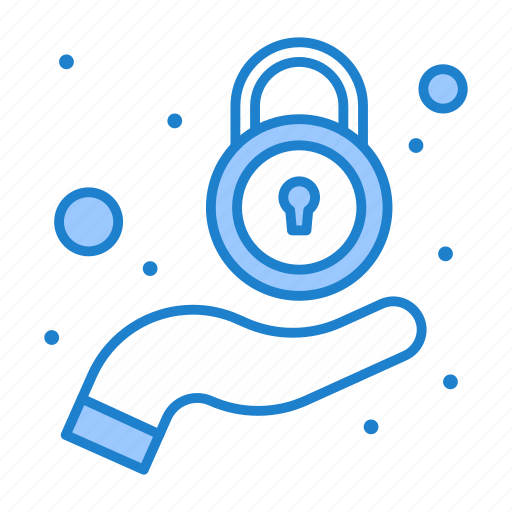 Hand, lock, privacy, security icon - Download on Iconfinder