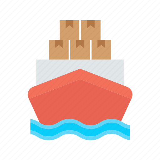 Cargo boat, container, cargo ship, cruise ship, tracking icon - Download on Iconfinder