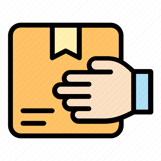 Delivery, hand, shipping, package icon - Download on Iconfinder