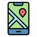 delivery, gps, smartphone, navigation