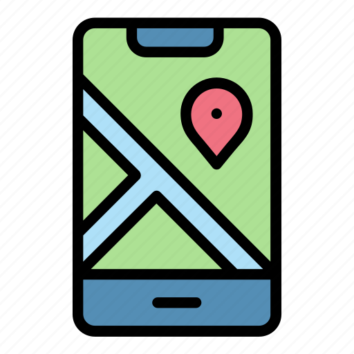 Delivery, gps, smartphone, navigation icon - Download on Iconfinder