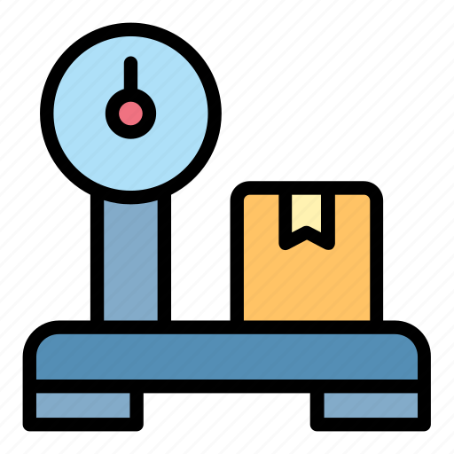 Delivery, scale, package, weight icon - Download on Iconfinder