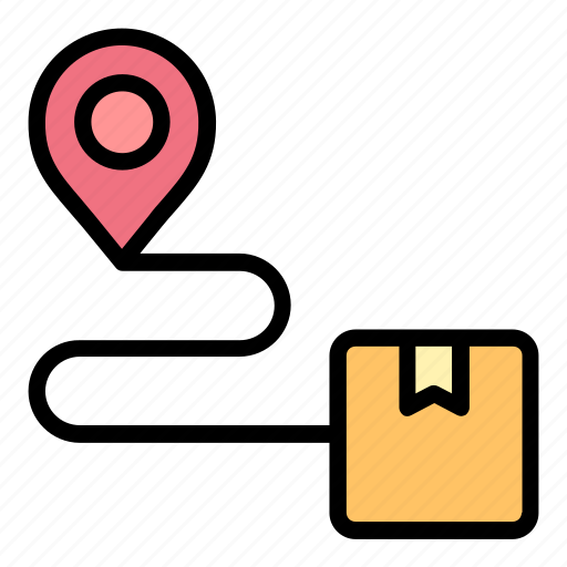 Delivery, tracking, logistic, box, gift icon - Download on Iconfinder