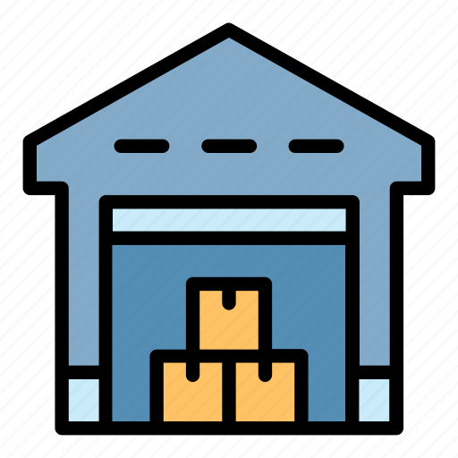 Delivery, warehouse, storehouse, package, shipping, logistics icon - Download on Iconfinder