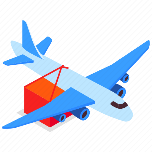 Cargo, plane, transportation, delivery icon - Download on Iconfinder