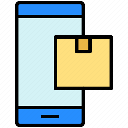 Mobile, parcel, tracking, i icon - Download on Iconfinder