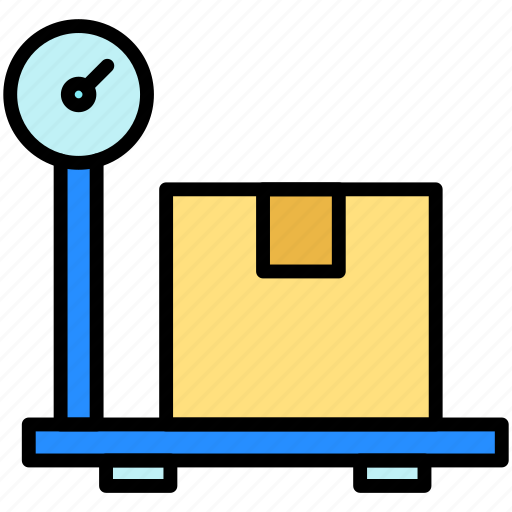 Package, scale, weight icon - Download on Iconfinder
