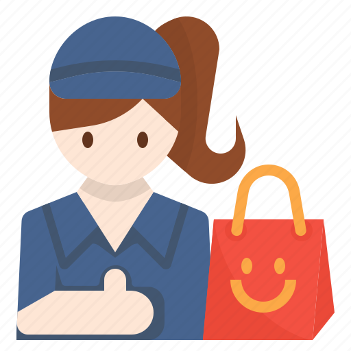 Avatar, courier, delivery, errand, woman icon - Download on Iconfinder