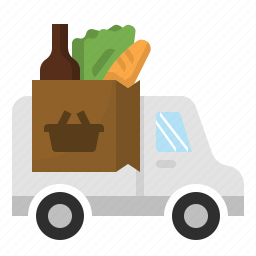 Courier, delivery, errand, grocery, supermarket icon - Download on Iconfinder