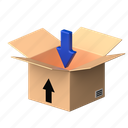 box, shipping, parcel, truck, logistics 