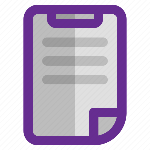 Chart, document, list, paper icon - Download on Iconfinder