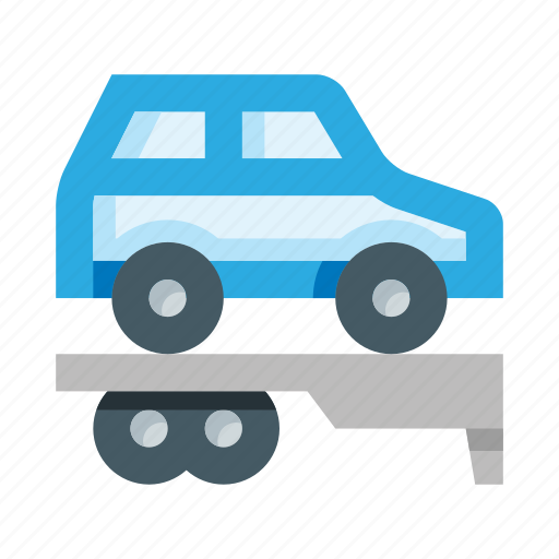 Delivery truck, delivery van, car transporter, car icon - Download on Iconfinder