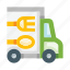 delivery truck, delivery van, shipping, car 
