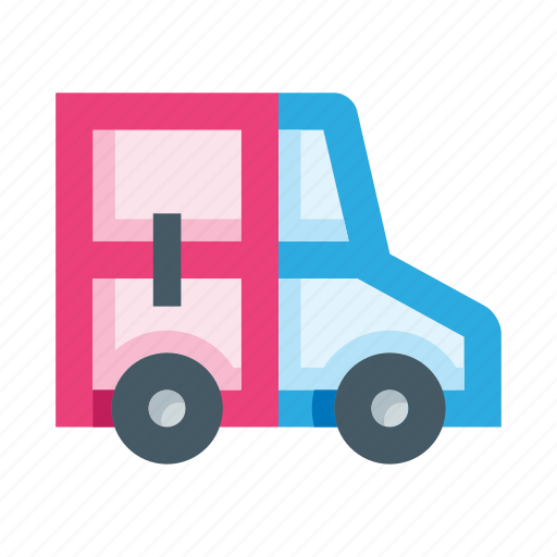 Delivery truck, delivery van, shipping, car icon - Download on Iconfinder