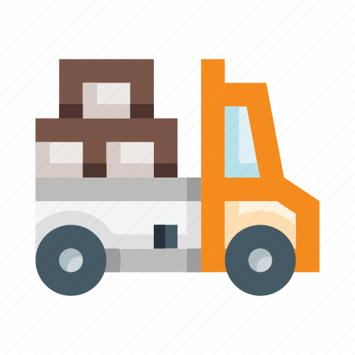 Delivery truck, delivery van, shipping, cargo icon - Download on Iconfinder