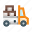 delivery truck, delivery van, shipping, cargo 