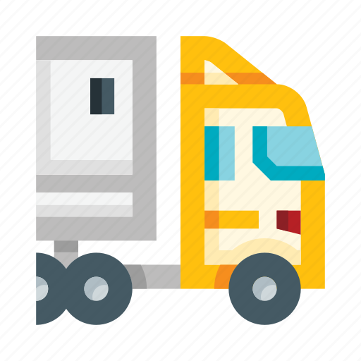 Truck, shipping, logistics, cargo icon - Download on Iconfinder