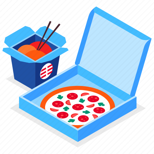 Pizza, noodles, wok, food delivery icon - Download on Iconfinder