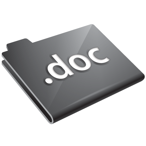 Doc, grey icon - Free download on Iconfinder