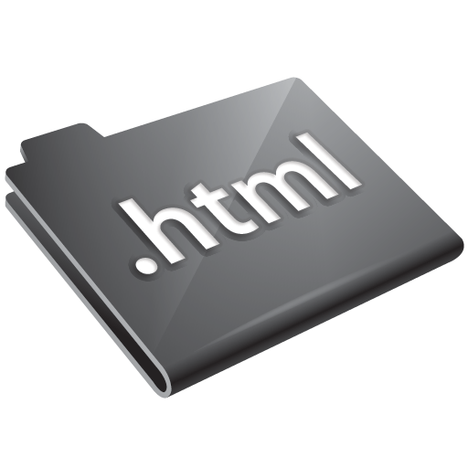 Html, grey icon - Free download on Iconfinder
