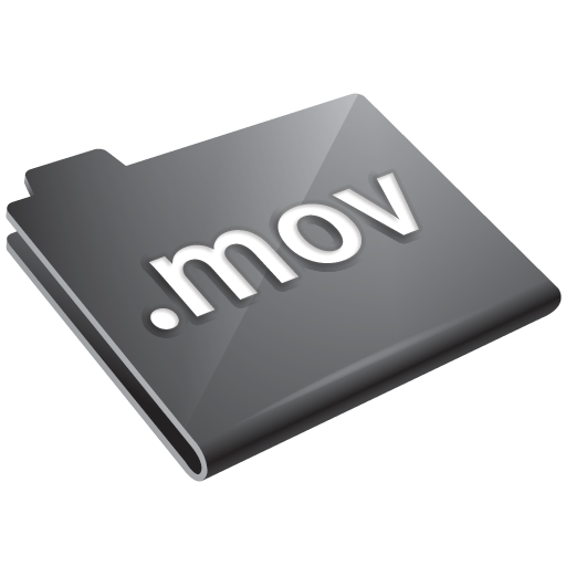 Mov, grey icon - Free download on Iconfinder
