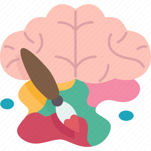 Art, therapy, cognitive, skills, brain icon - Download on Iconfinder