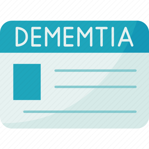 Dementia, card, patient, person, information icon - Download on Iconfinder