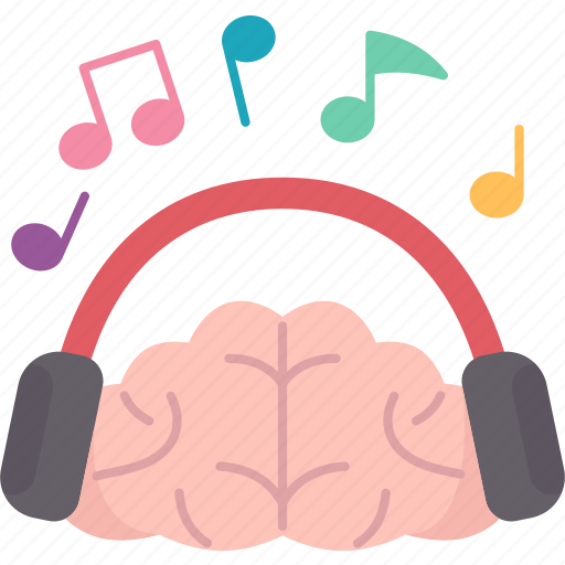 Music, therapy, memories, brain, treatment icon - Download on Iconfinder