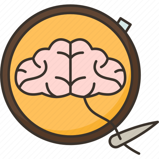 Sewing, therapy, brain, stimulate, activity icon - Download on Iconfinder