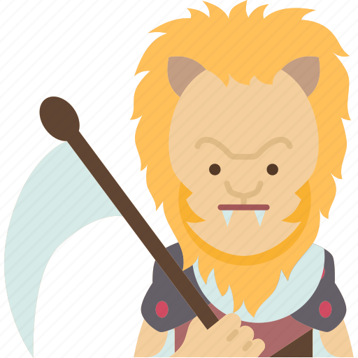Marquis, sabnock, lion, soldier, weapon icon - Download on Iconfinder