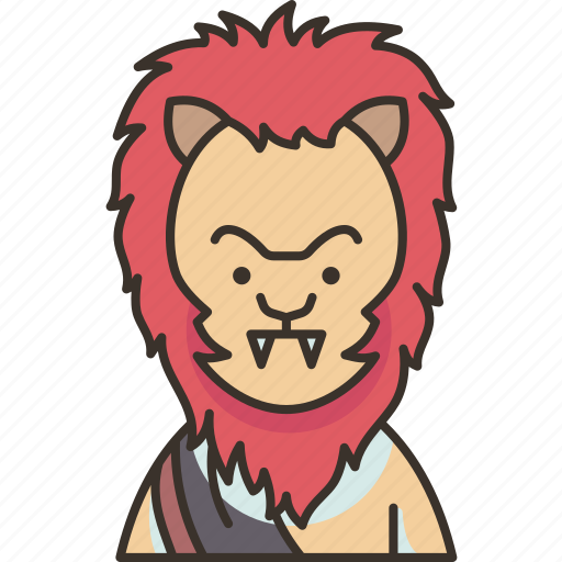 President, buer, underworld, lion, monster icon - Download on Iconfinder