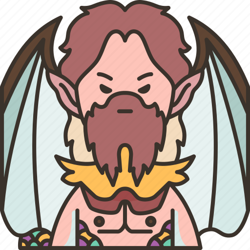 Typhon, giant, disaster, ancient, mythology icon - Download on Iconfinder