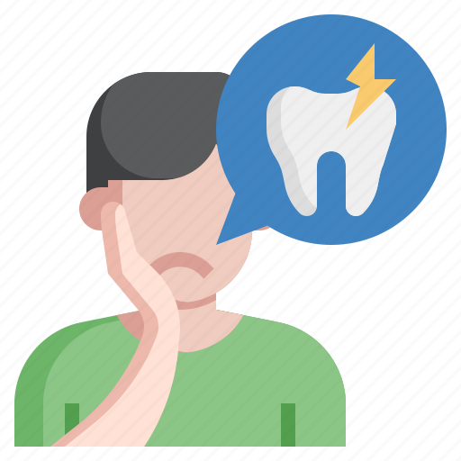 Toothache, dental, sensitive, dentist, healthcare, medical icon - Download on Iconfinder