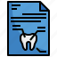 tooth, report, dentist, dental, patient 