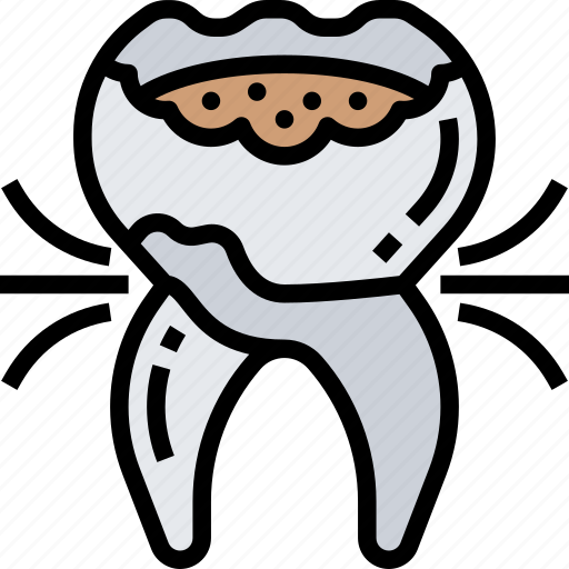 Caries, tooth, decay, cavity, inflammation icon - Download on Iconfinder